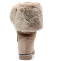 high quality china factory new style desert fur suede snow boot